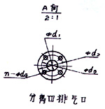 2SK-6P1、2SK-12P1、2SK-20P1、2SK-30P1配氣水分離器外形及安裝尺寸 